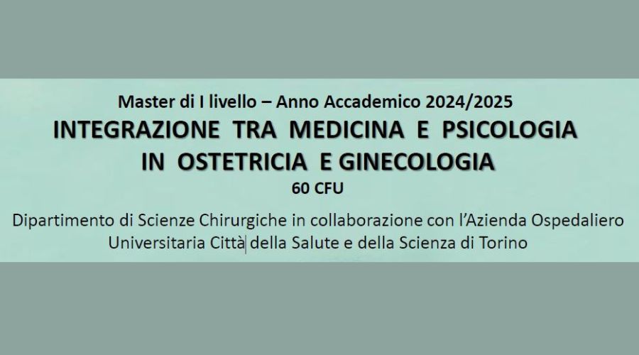 Clicca per accedere all'articolo Master di I livello in “Integrazione tra medicina e psicologia in ostetricia e ginecologia”